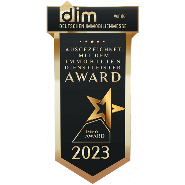 IDA Award Award Urkunde Pfund Immobilien